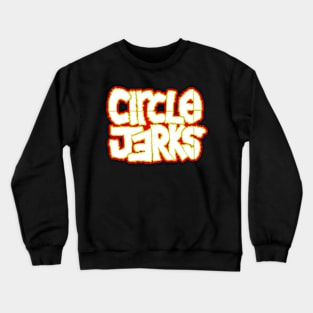 Circle glow jerks Crewneck Sweatshirt